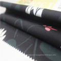 60*60 hotsale black 100%cotton printed poplin fabric